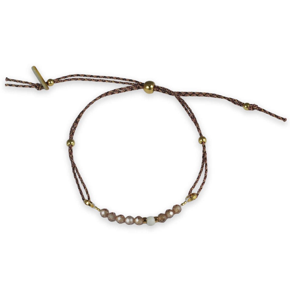 Nona armbandje met semi-precious stones