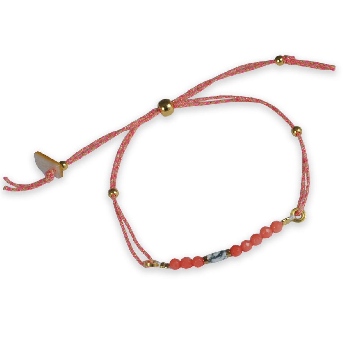 Nona armbandje met semi-precious stones