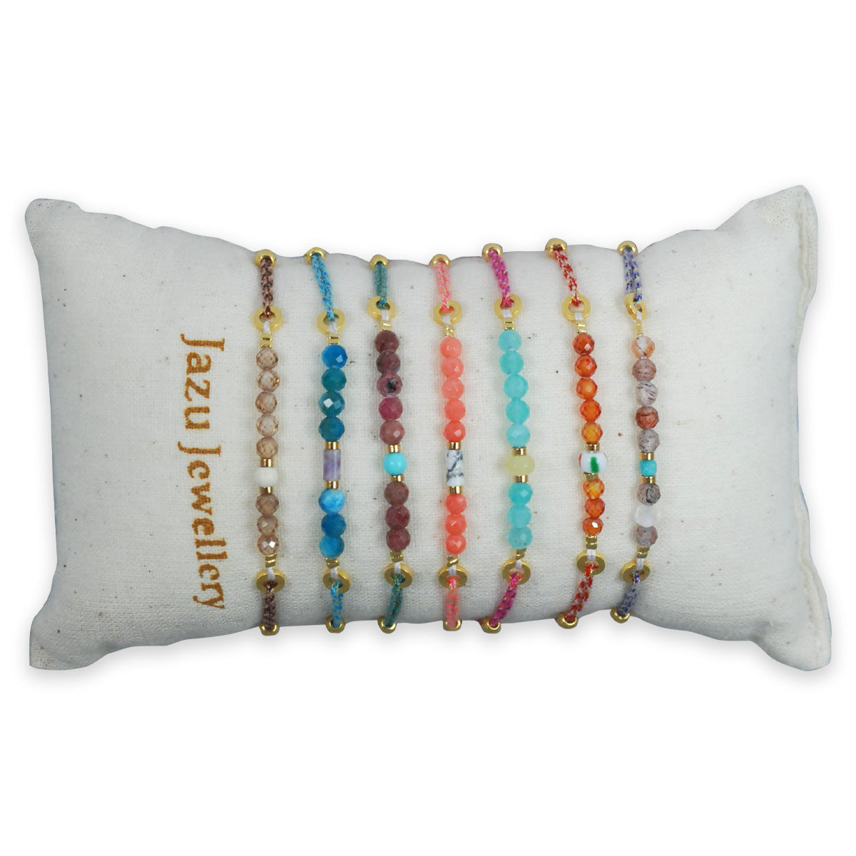 Nona armbandje met semi-precious stones