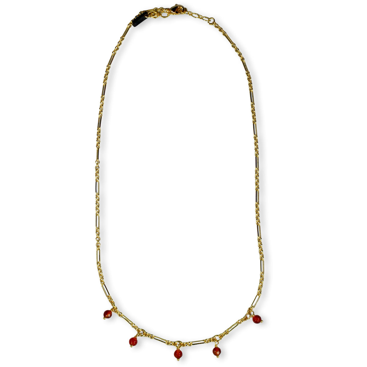 Vida ketting met semi-precious stones