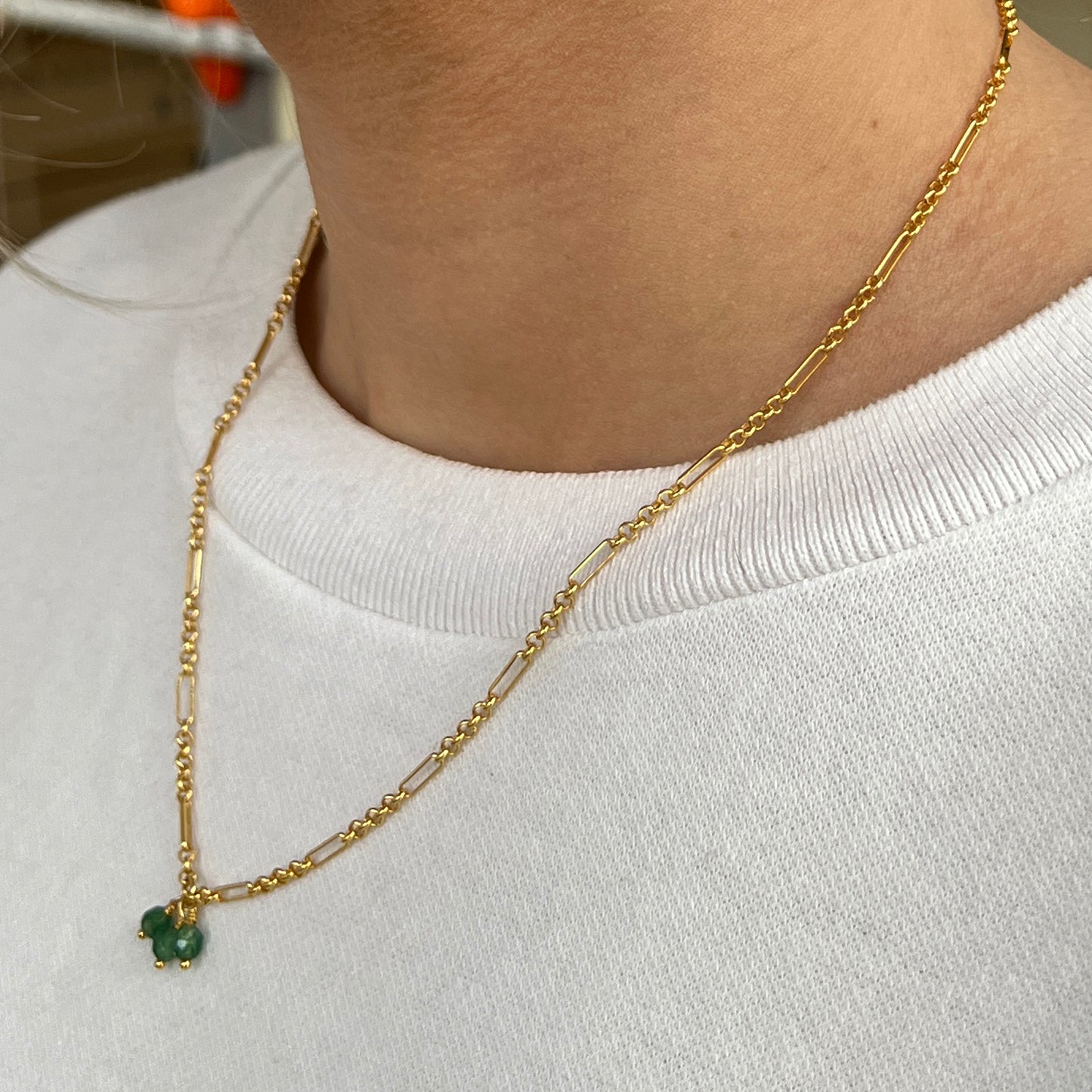 Vida ketting met semi-precious stones