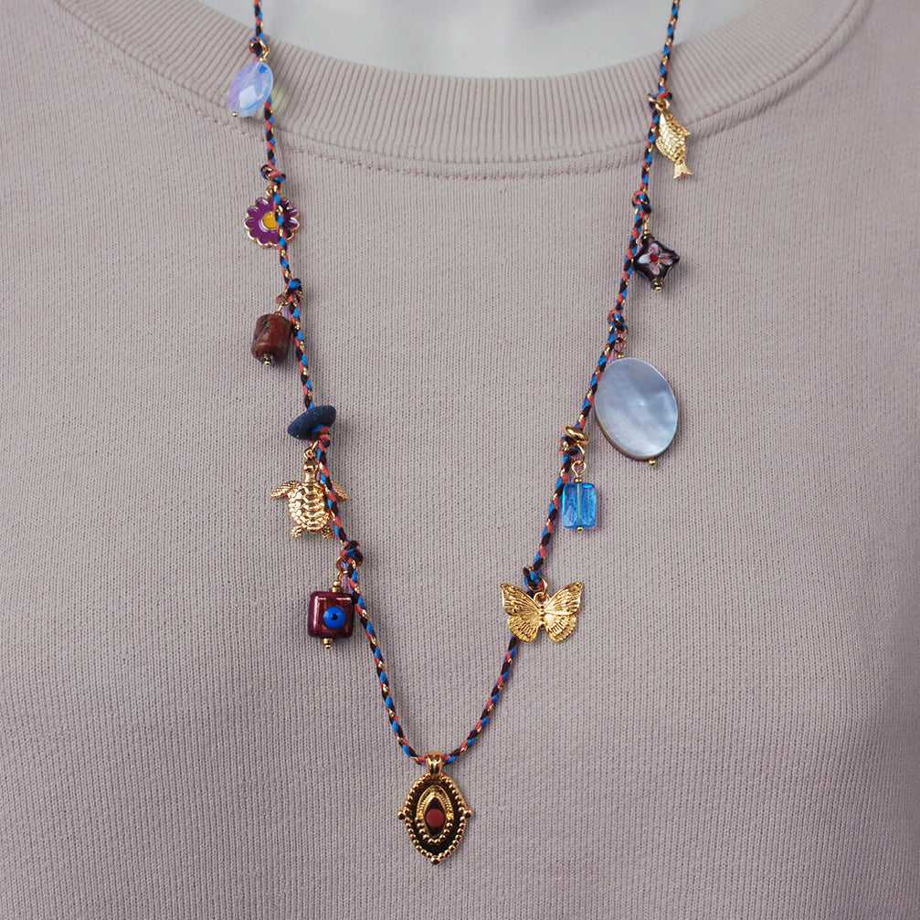 Charm ketting one of a kind