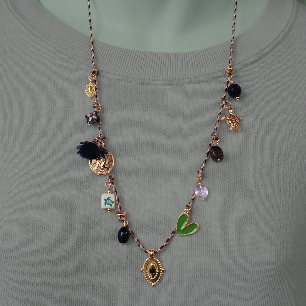 Charm ketting one of a kind