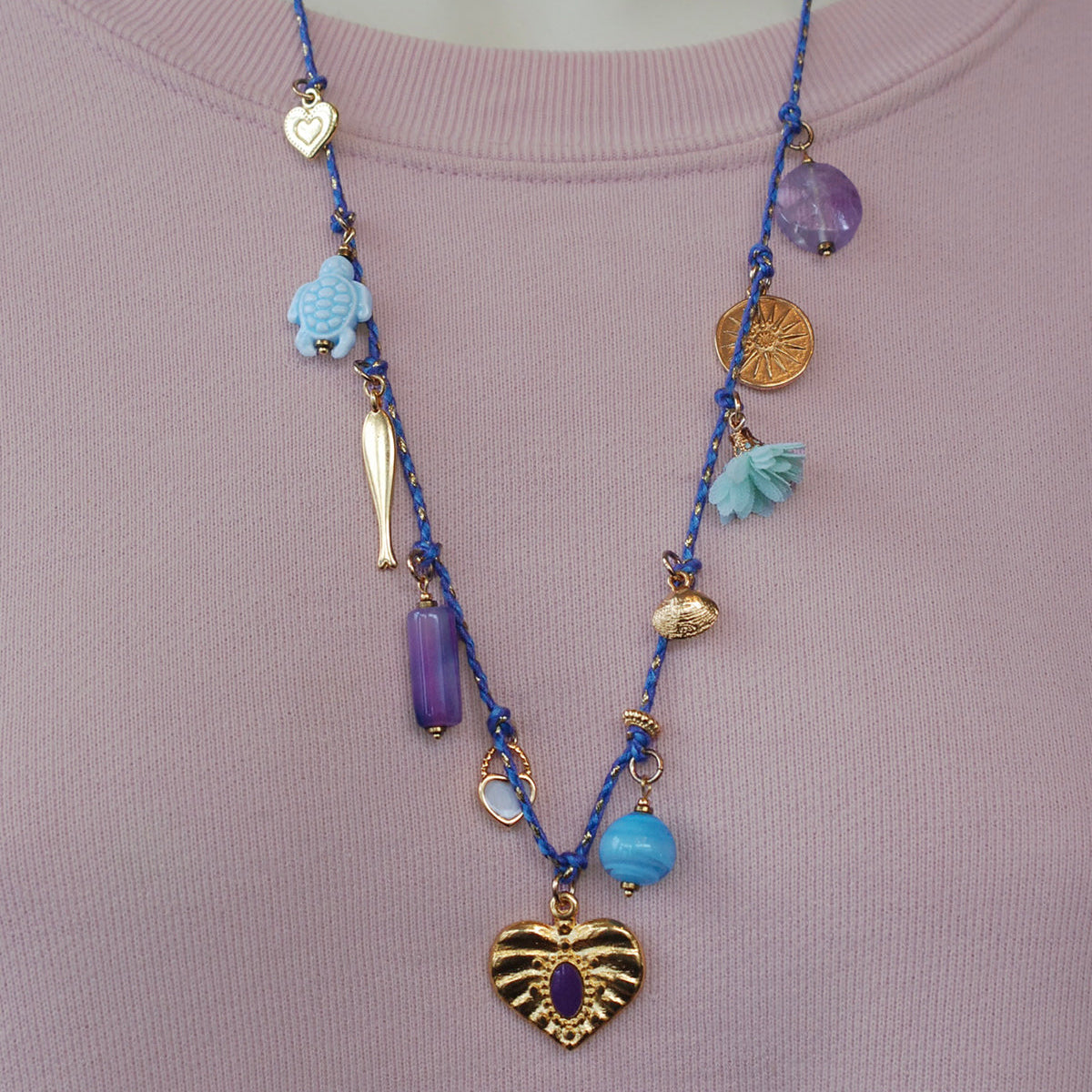 Charm ketting one of a kind