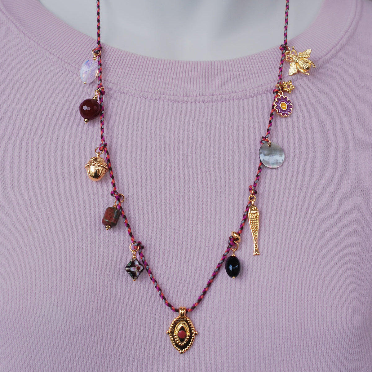 Charm ketting one of a kind