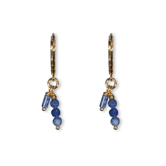 Nona oorbellen met semi-precious stones