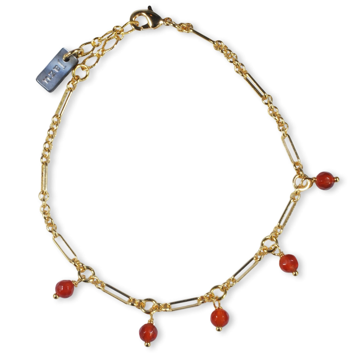 Nona earrings with semi-precious stones
