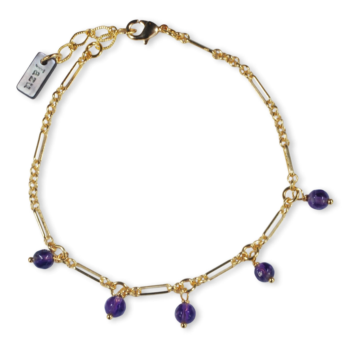 Nona earrings with semi-precious stones